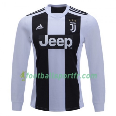 Tenue Juventus Domicile 2018-2019 Maillot de Foot ML